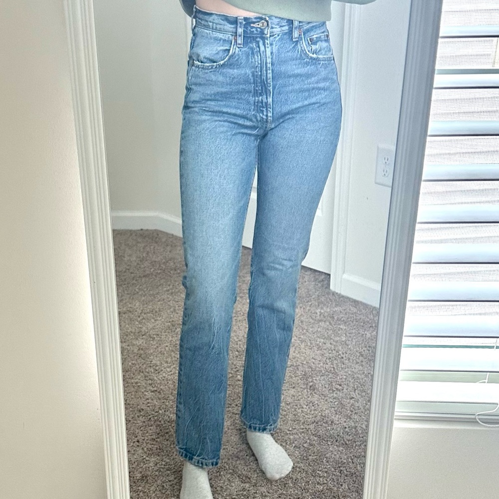 Zara Straight Mom Jeans